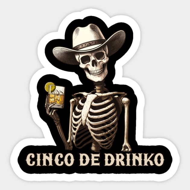 Cinco de Drinko Sticker by MasutaroOracle